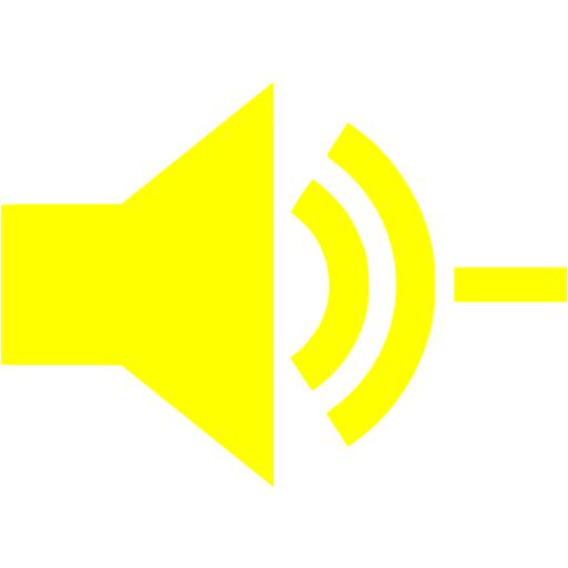 Yellow Audio Remove Icon Free Yellow Audio Remove Icons