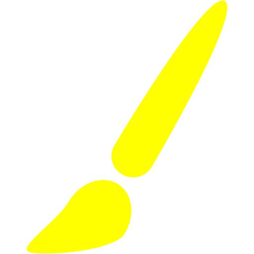 yellow paintbrush icon
