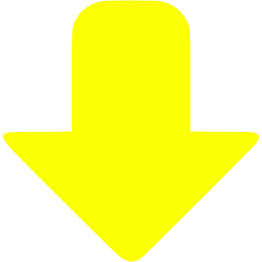 Yellow down icon - Free yellow arrow icons
