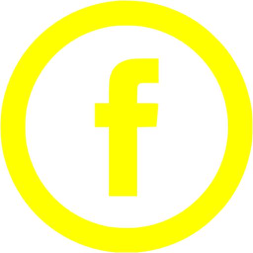 Yellow Facebook 5 Icon Free Yellow Social Icons