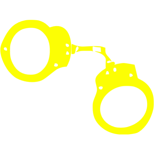 Yellow Handcuffs Icon Free Yellow Handcuffs Icons