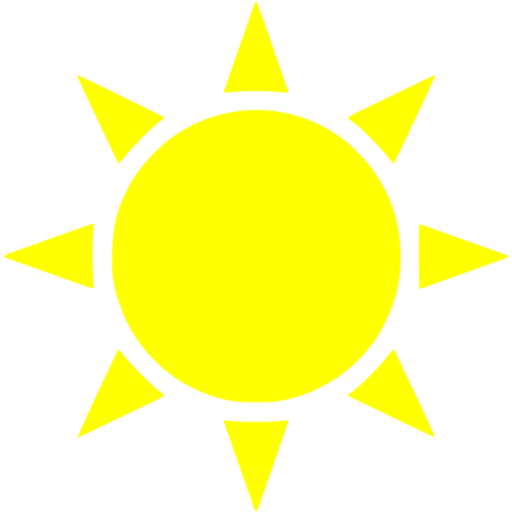 Yellow sun 3 icon - Free yellow sun icons