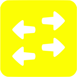 Yellow switch icon - Free yellow computer hardware icons