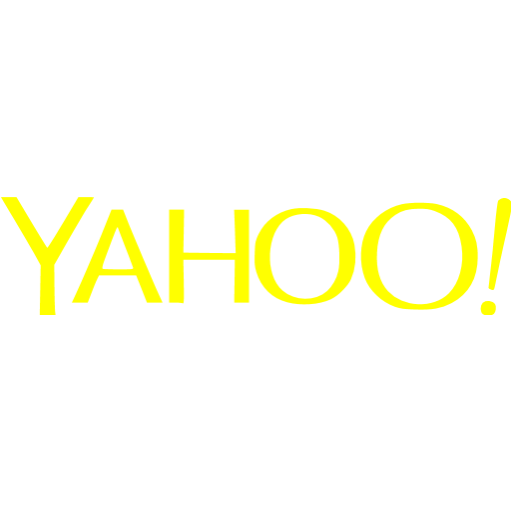 Yellow Yahoo 3 Icon Free Yellow Site Logo Icons