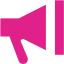 barbie pink bullhorn icon