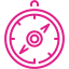 barbie pink compass 2 icon