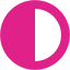 barbie pink contrast icon