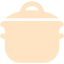 bisque cooking pot icon