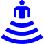 blue amphitheater icon