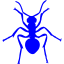 blue ant icon