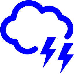 cloud lighting icon