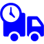 blue delivery icon