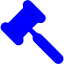 blue gavel 2 icon