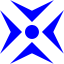 blue meeting point icon