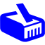 blue rj45 icon