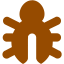 brown bug 3 icon