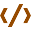 brown code 2 icon