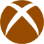 brown consoles xbox icon