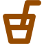 brown drink icon