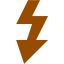 brown flash icon