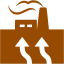 brown geothermal icon