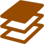 brown layers icon