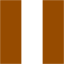 brown media pause icon