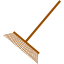 brown rake icon