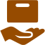 brown sell icon