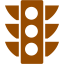 brown semaphore 4 icon