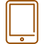 brown tablet 2 icon