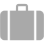 dark gray baggage icon