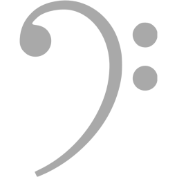 bass clef icon