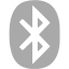 dark gray bluetooth icon