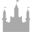 dark gray castle icon