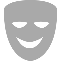 Dark Gray Comedy Mask Icon Free Dark Gray Mask Icons