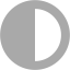 dark gray contrast icon