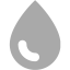 dark gray droplet icon