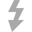 dark gray flash icon