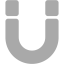 dark gray magnet 3 icon