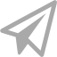 dark gray paper plane icon