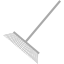 dark gray rake icon