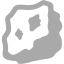 dark gray rock icon