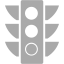 dark gray semaphore 2 icon