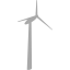 dark gray windmill 3 icon