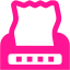 deep pink check icon