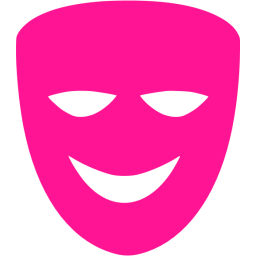 comedy mask icon