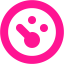 deep pink dashboard 3 icon