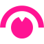 deep pink dial icon