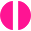 deep pink exit 2 icon